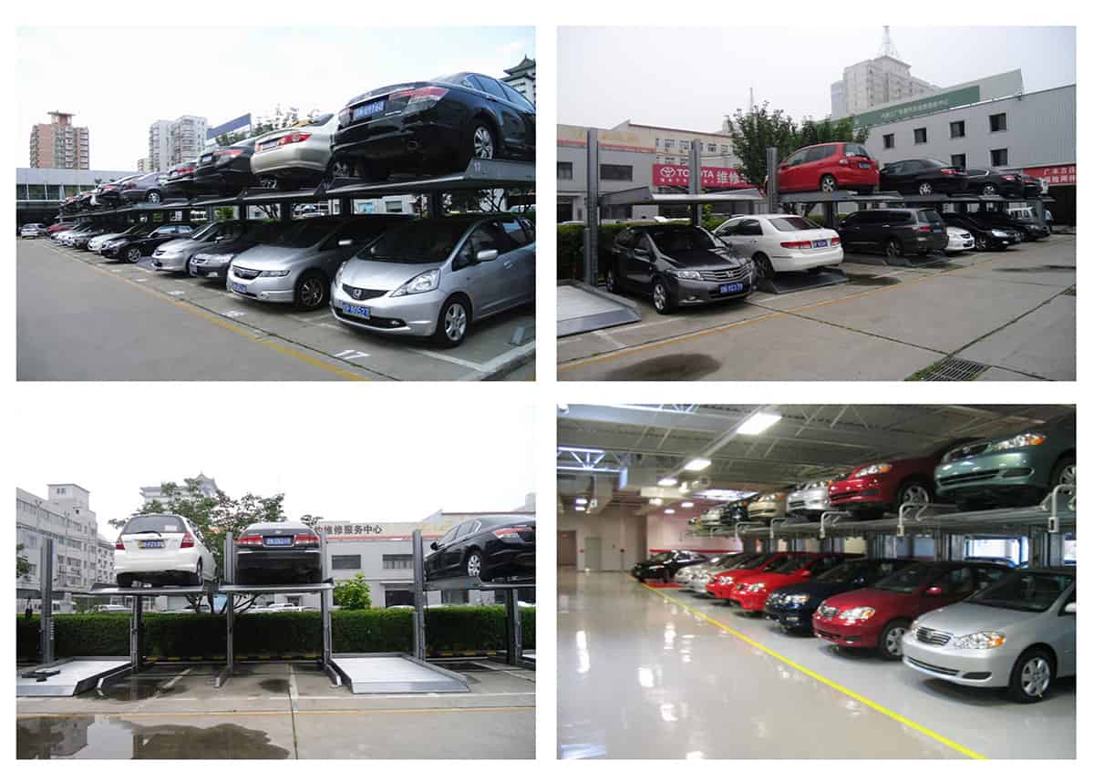 立體車位租賃兩柱簡易升降機械停車設備安裝案例.jpg